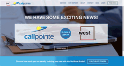 Desktop Screenshot of callpointe.com